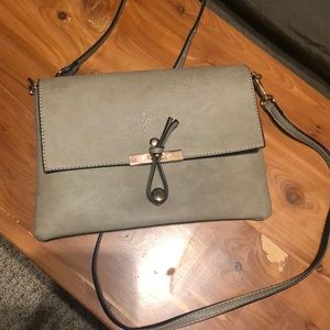 Grey crossbody